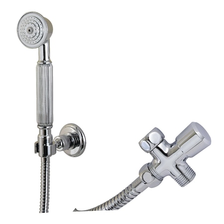 Kingston Brass Hand Shower Kit, Polished Chrome KX1071SD