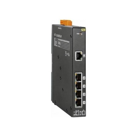 Icp Das Unmanaged 5-Port 10/100 Mbps PoE(PSE) Ethernet Switch with Metal Casing; 24 NSM-205PSE-24V