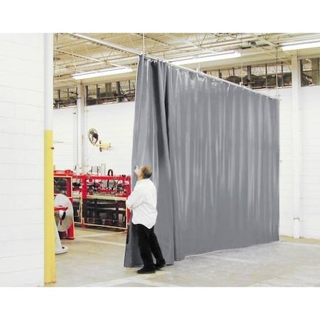 Tarps Now 8' H X 12' W In Stock Industrial Curtains, Solid Panel ICISS-0812