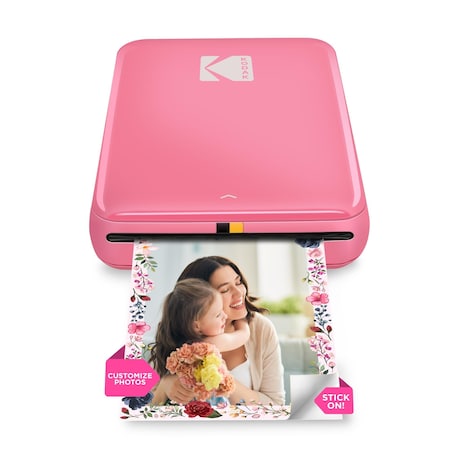 Kodak Step Mobile Instant Photo Printer, Portable Zink 2x3 Mini Printer, Purple RODMP20AMZP