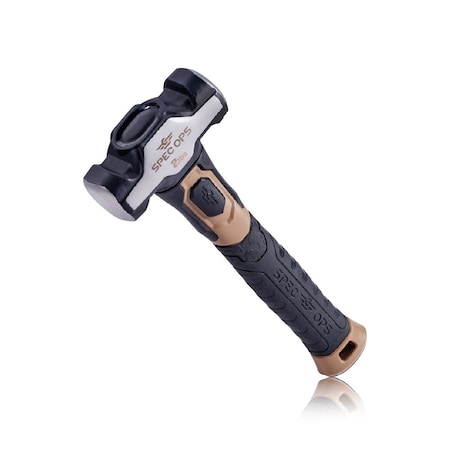 Spec Ops Drilling Hammer, 2 lb Sledge hammer with Bi-Material Shock Absorbing & Vibration Dampening Handle SPEC-M-DRILL2