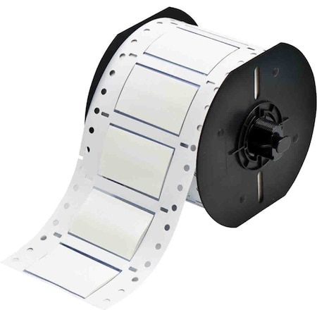 Brady B33 Series Low Smoke Zero Halogen PermaSleeve Heat Shrink Tubing, 0.75 in. Dia x 2 in. W, White B33D-750-2-7641