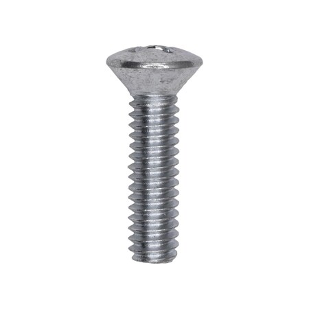 Phillips Oval Head Machine Screw 1/4in-20 x 1in, 50PK