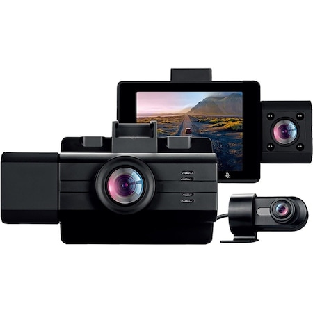 Adesso 2K 3 Chnl Dash Cam GOSP32G