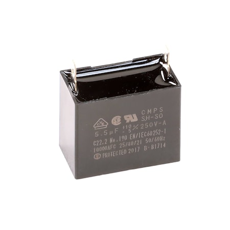 Hoshizaki Capacitor, 250V, 50/60HZ, 5.5uF 4A2128-03