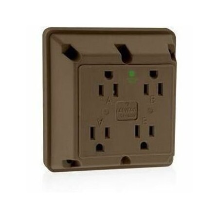 Leviton Four-In-One Receptacles 15 Amp, 125 Volt 1254-H