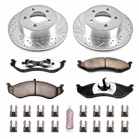 Powerstop FRONT TRUCK AND TOW BRAKE KIT K2152-36