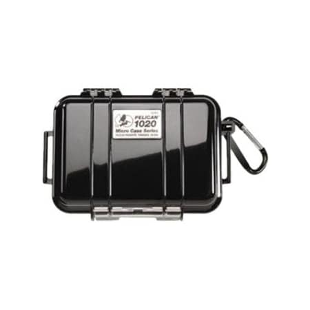 Pelican Products Pelican 1020 Watertight Micro Case With Liner 6-13/16" x 4-3/4" x 2-1/8", Black 1020-025-110