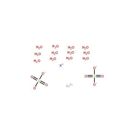 Ak Scientific Chromium potassium sulfate dodecahydrate, ACS reagent (100g), CAS 7788-99-0 T987-100g