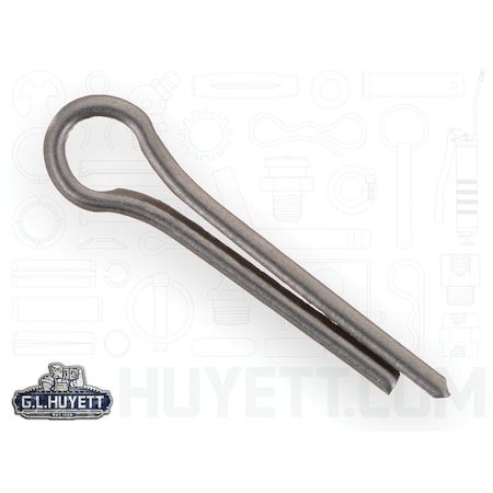Huyett Cotter Pin, Carbon Steel, 0.062 in Dia x 0.375 in Effective Length CPP-062-0375