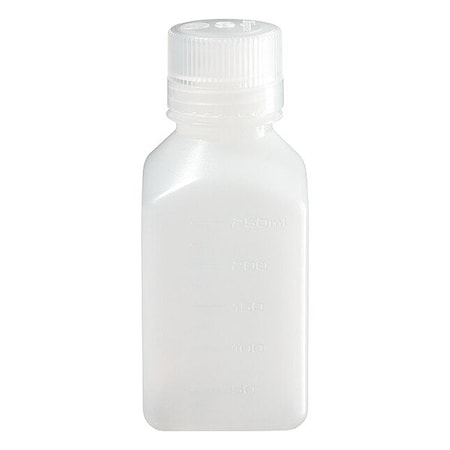 Nalgene Graduated Bottle, HDPE, 146 mm H, PK72 2018-0250