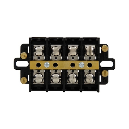 Eaton Bussmann BarrierTerminalStrip, 60A, 6AWGMax, 600V KUSC6