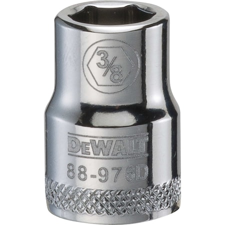Dewalt Socket, 3/8-Drive, 7/16 In, 6 Pt, DWMT88976OSP DWMT88976OSP
