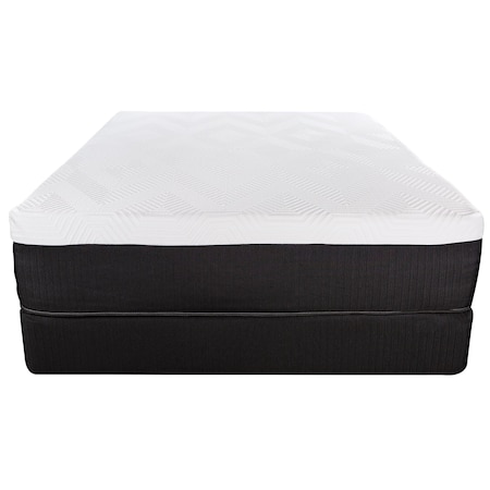 Homeroots 13" Hybrid Pocket Coil Gel Memory Foam Mattress 391627