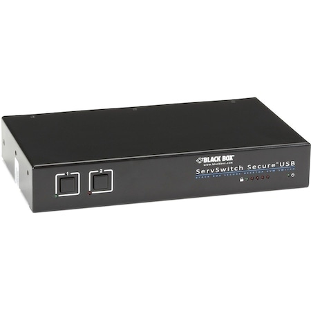 Black Box 2 Port Vga Secure Switch Tempest Level1, Cable SW2006A-USB-EAL