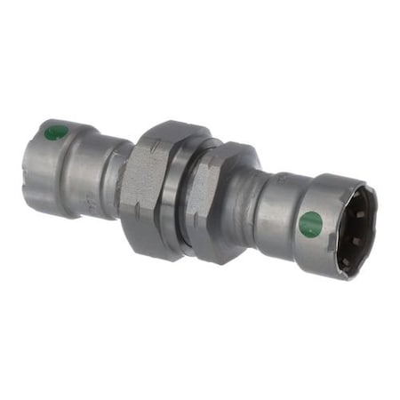 Viega MegaPress union P1 0.5 P2 0.5 carbon steel zinc-nickel coating 25700