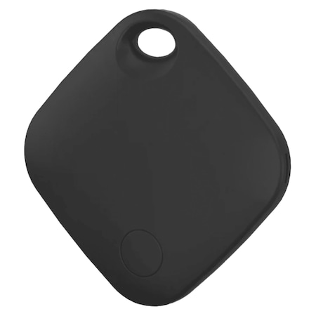 Sway Findr Tag Mfi Tracker With Silicone Cover And Hook/holder For Apple Devices, Black SWYFINDR-TAG-BLK