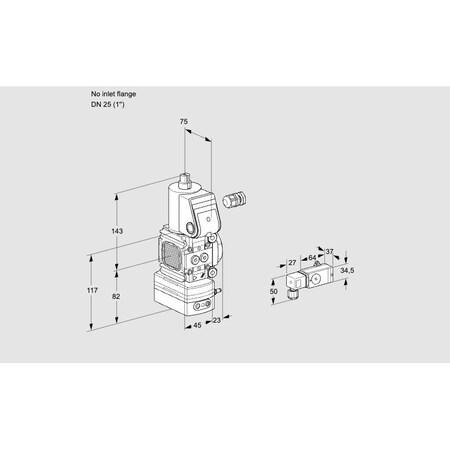 Honeywell Kromschroder VAD1-/25R/NW-25A KS88013212