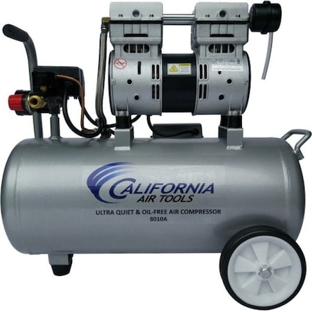 California Air Tools Ultra Quiet Oil-Free Air Compressor, 1HP, 8Gal CAT-8010A