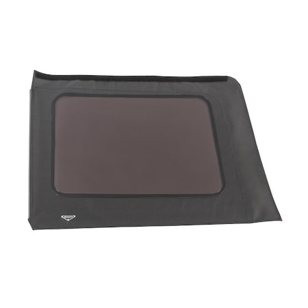Mastertop For Factory Original Soft Top, With Tinted Driver Side Quarter And Rear Window, Black 16011925
