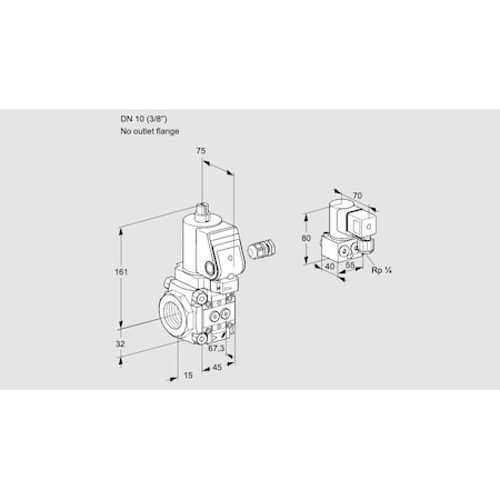 Honeywell Kromschroder VAS110/-R/NWSR KS88030740