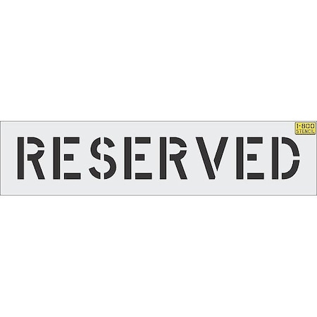 Rae IndividualStencil, Message, LDPE 5105-008