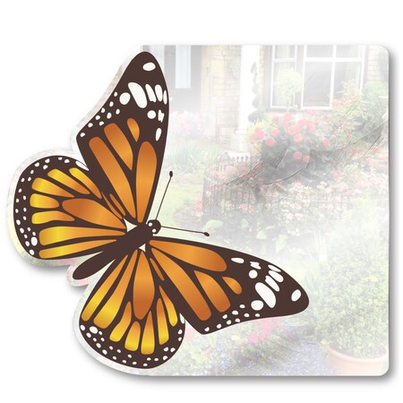 Se-Kure Luxe Orange Butterfly Mirror 15 x 13 ZOB1513