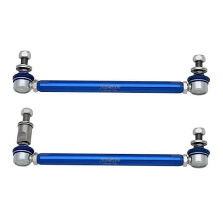 Superpro Front HD Adjustable End Link Set with DCC Adapter for 2015 Audi A3 Quattro Premium TRC4301