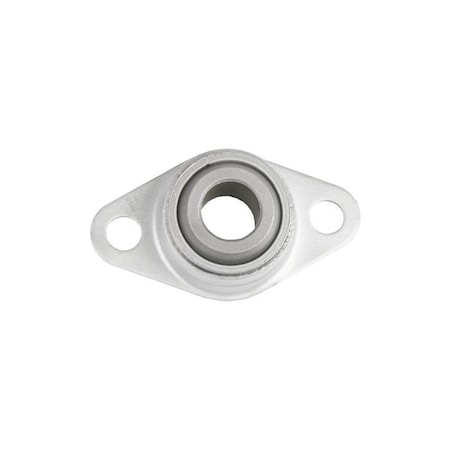 Triangle Mfg 2 Bolt Flange Bearing, shaft size: 3/4in FJW12