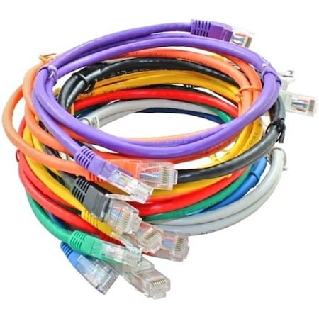 Axiom 10Ft Cat6A 650Mhz Patch Cable Molded Boot (Red) - Taa Compliant AXG95822