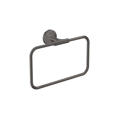 Axor Universal Circular Towel Ring in Brushed Black Chrome 42823340