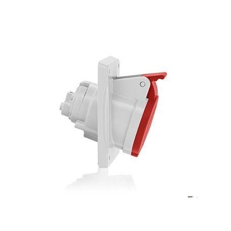 Leviton Pin & Sleeve Receptacle, 16 A, 380/415V AC, 2 Pole, Red S216-R9