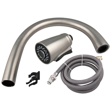 Delta Allora Spray & Hose Assembly W/ Aerator - Pull-Down In Stainless RP47269SS