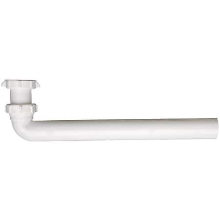 Do It Best 1-1/2'' x 15'' White Plastic Waste Arm DIB20669