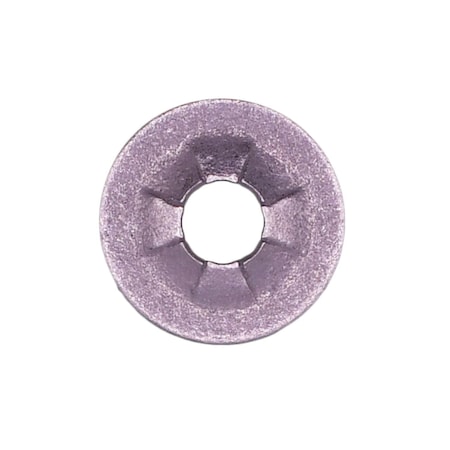 Auveco Push-On Retainer 4mm Stud 11mm O.D. -Zinc, 100PK 12119
