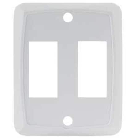 Powerhouse 12875 Double Wall Plate - White PO364854
