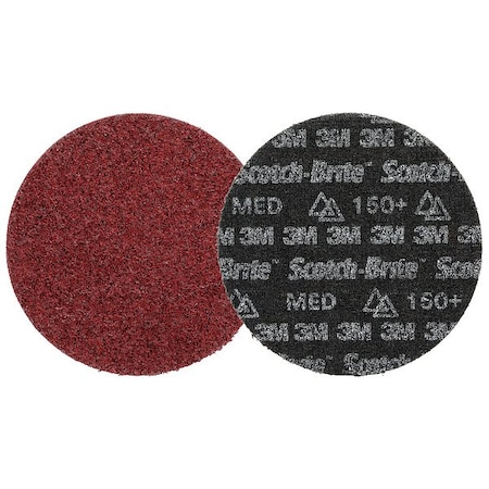 Scotch-Brite Conditioning Disc, Non-Woven, Ceramic, Medium, 50PK 7100358925