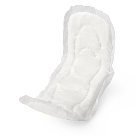 Medline Nonsterile Sanitary Maxi Pads with Adhesive Strip, Individual Wrap, 11in, 288PK NON241286
