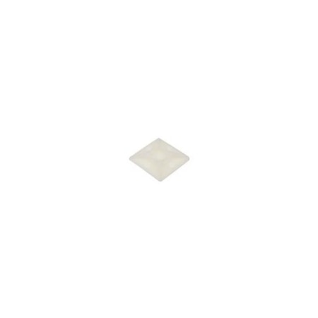 Nsi 4-Way Adhesive Backed Cable Tie Mount, 1-inch Square FTH7A-D