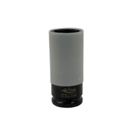 K-Tool International K Tool International 1.06 in. Thin Wall Protective Black Socket KTI-33334