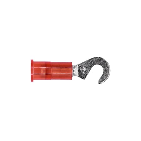 Auveco Vinyl Insulator Hook Term 22-18 Gauge Number 4-6 Stud, 100PK 5038