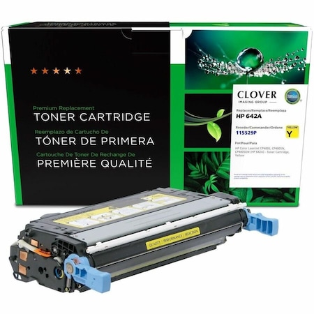 Clover Imaging Group Imaging Remanufactured Yellow Toner Cartridge 115529P