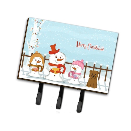 Carolines Treasures Merry Christmas Carolers Glen of Imal Tan Leash or Key Holder BB2391TH68