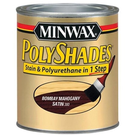 Minwax Co BOMBAY MAHOGANY SATIN 1/2PT 213804444