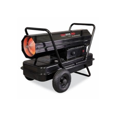Heat Star Portable Kerosene Forced-Air Heater, 185000 Btu/h, 14 gal, 110 V 373-F105503