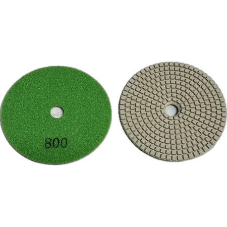Vantage Product Flexible Risen Bond Dry Polishing Pad, Concrete Finishing, 5'' R-FB50800