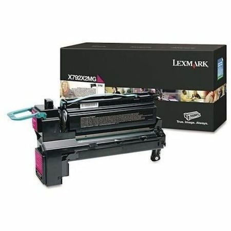 Lexmark Extra High-Yield Toner, 20,000 Page-Yield, Magenta X792X2MG