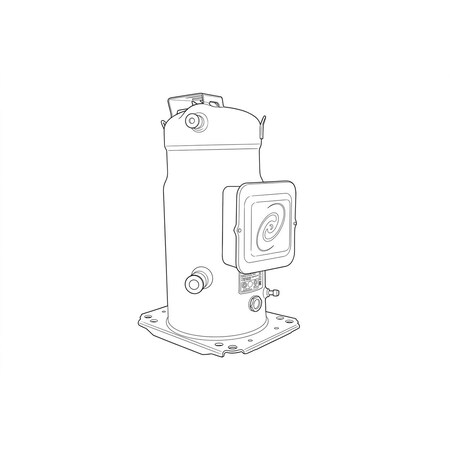 Trane 460v 10Ton Scroll Compressor COM8955