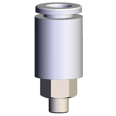 Smc Push-Fit Fitting, Straight KPGH06-M5