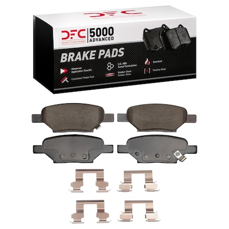 Dfc 5000 Advanced Disc Brake Pad Set,  1551-1033-01